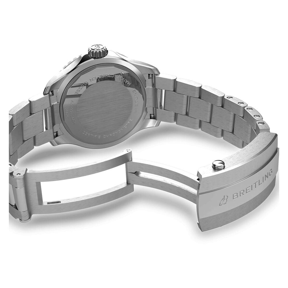 Breitling Superocean Automatic 36 Blue Dial Bracelet Watch image number 5