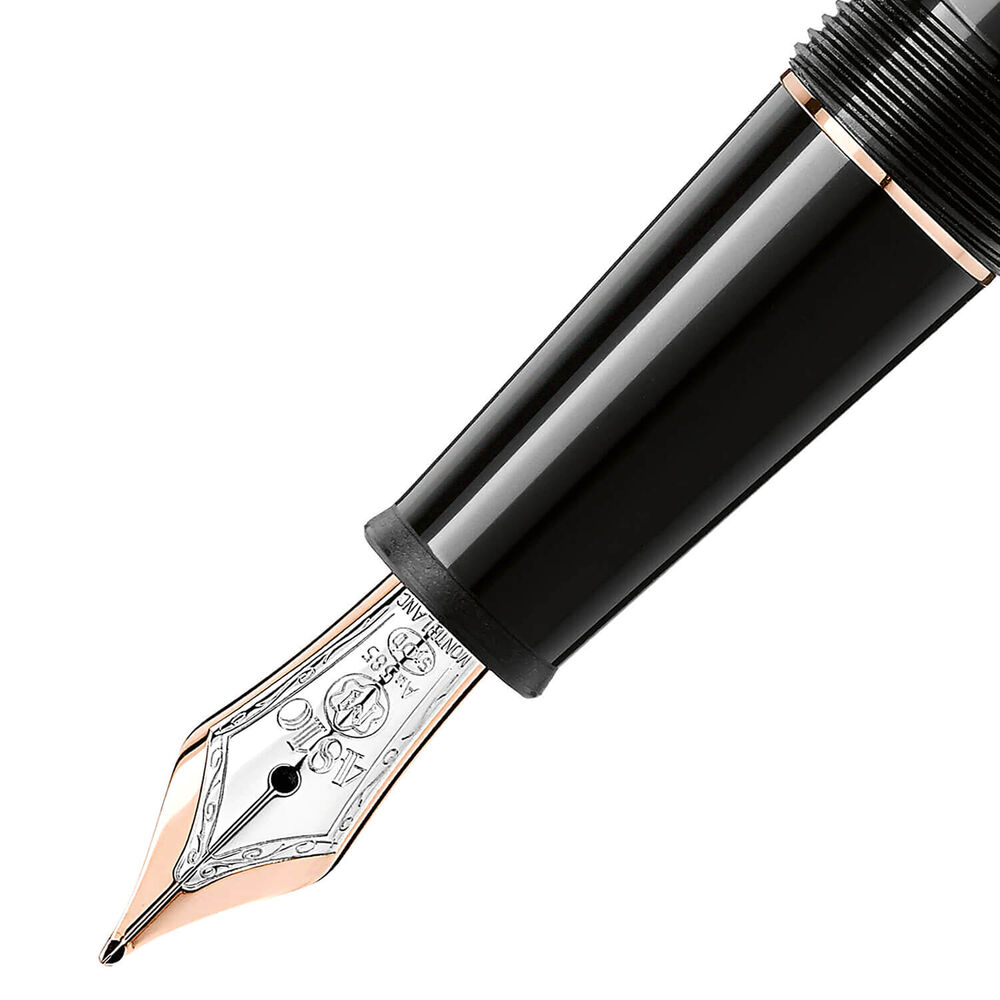 Montblanc Meisterstück Rose Gold Coated Fountain Pen image number 1