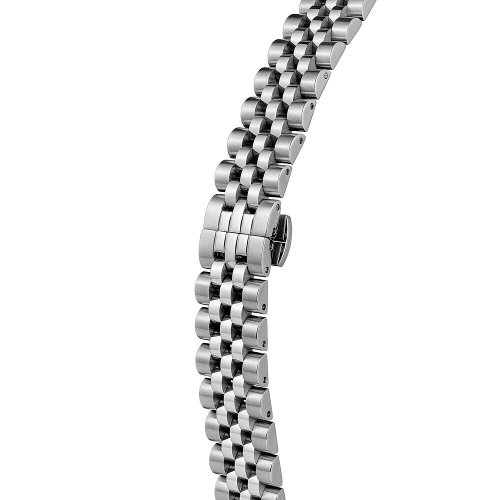 Vivienne Westwood Little Seymour 32mm Dusty Pink Dial Steel Bracelet Watch image number 5