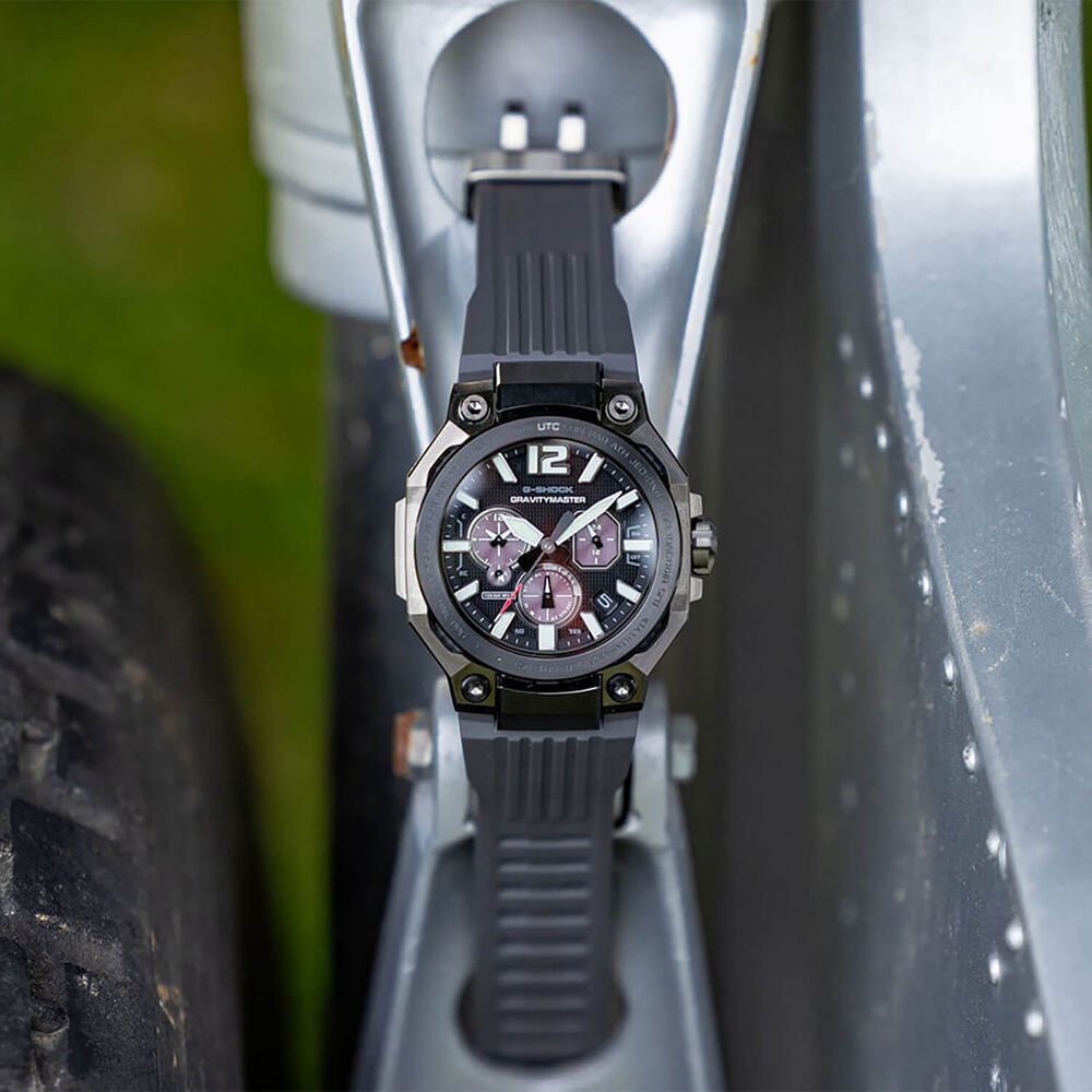 G-SHOCK Master of G Gravitymaster 56.7mm Black Dial & Grey Strap Watch