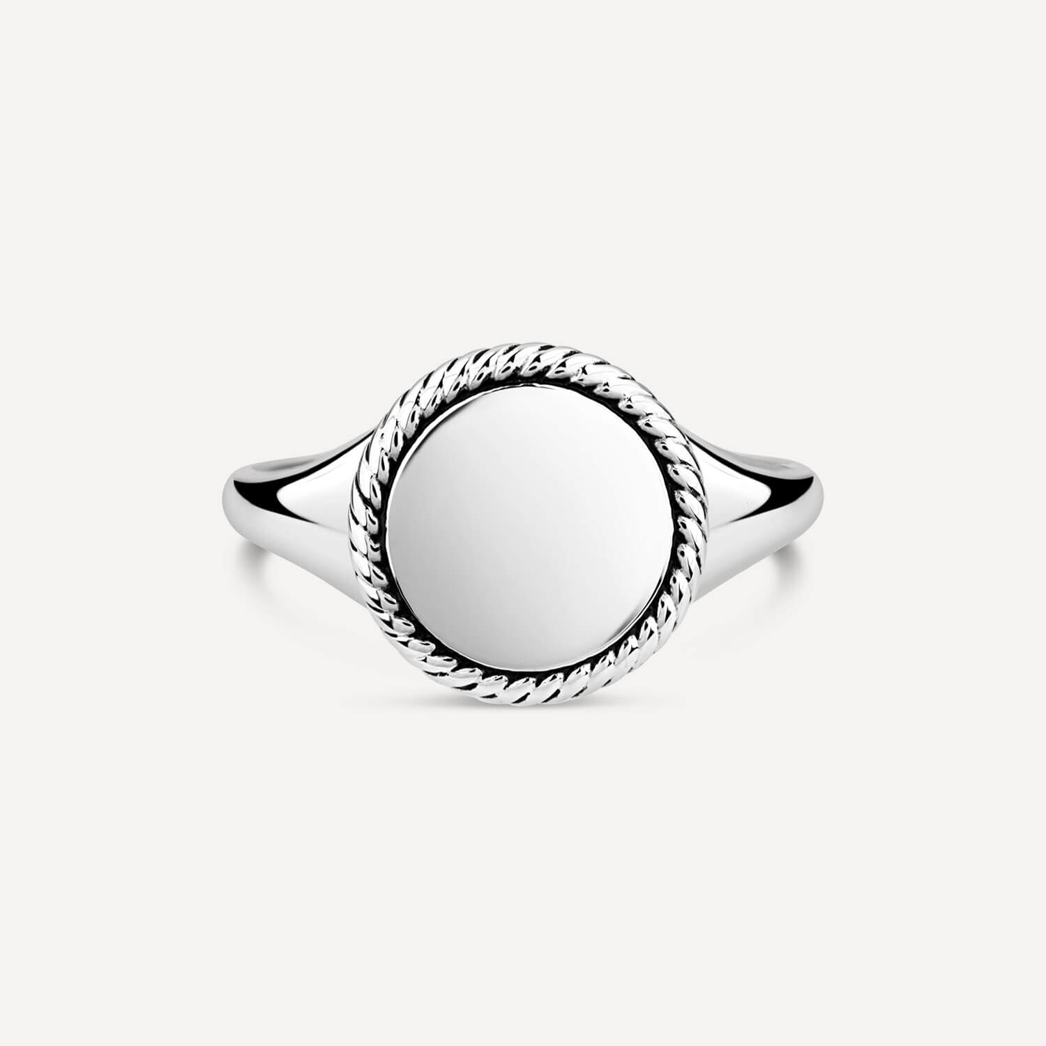 Pandora circle signet ring discount
