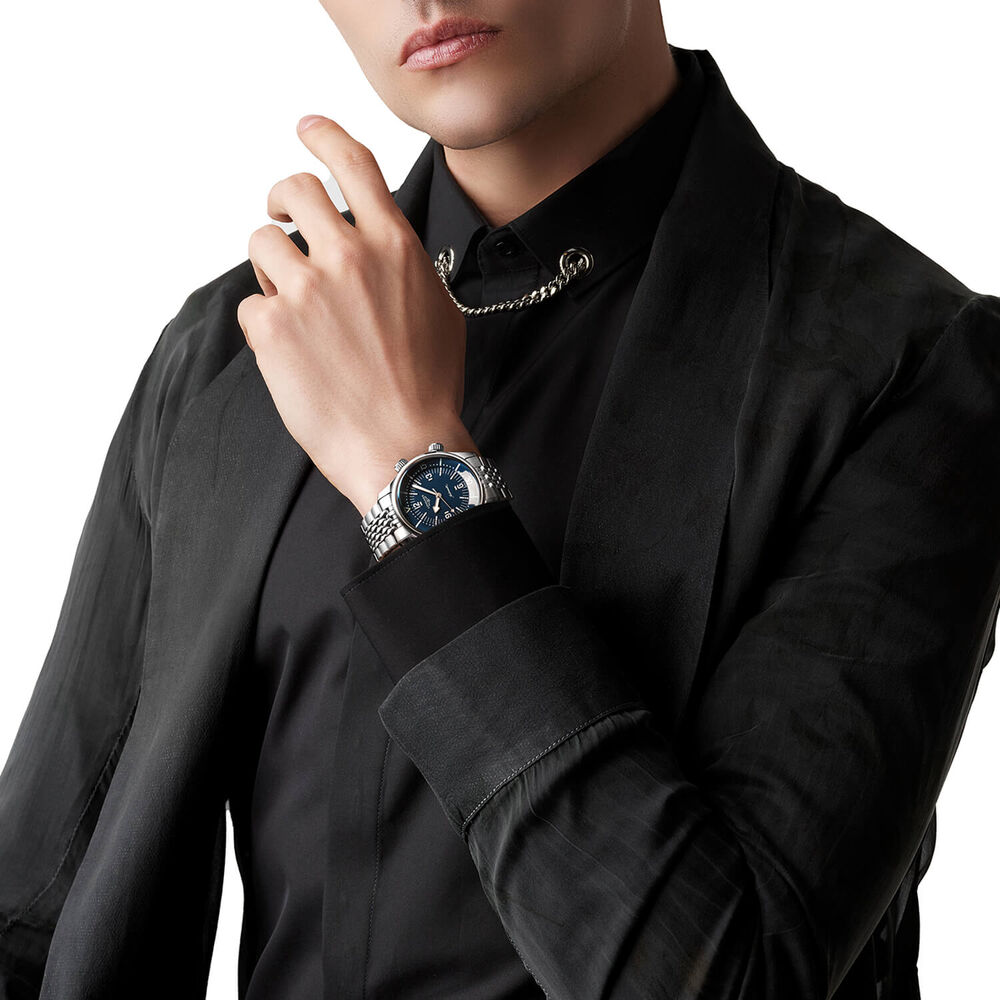 Longines Legend Diver 39mm Blue Dial Stainless Steel Case Bracelet Watch image number 6