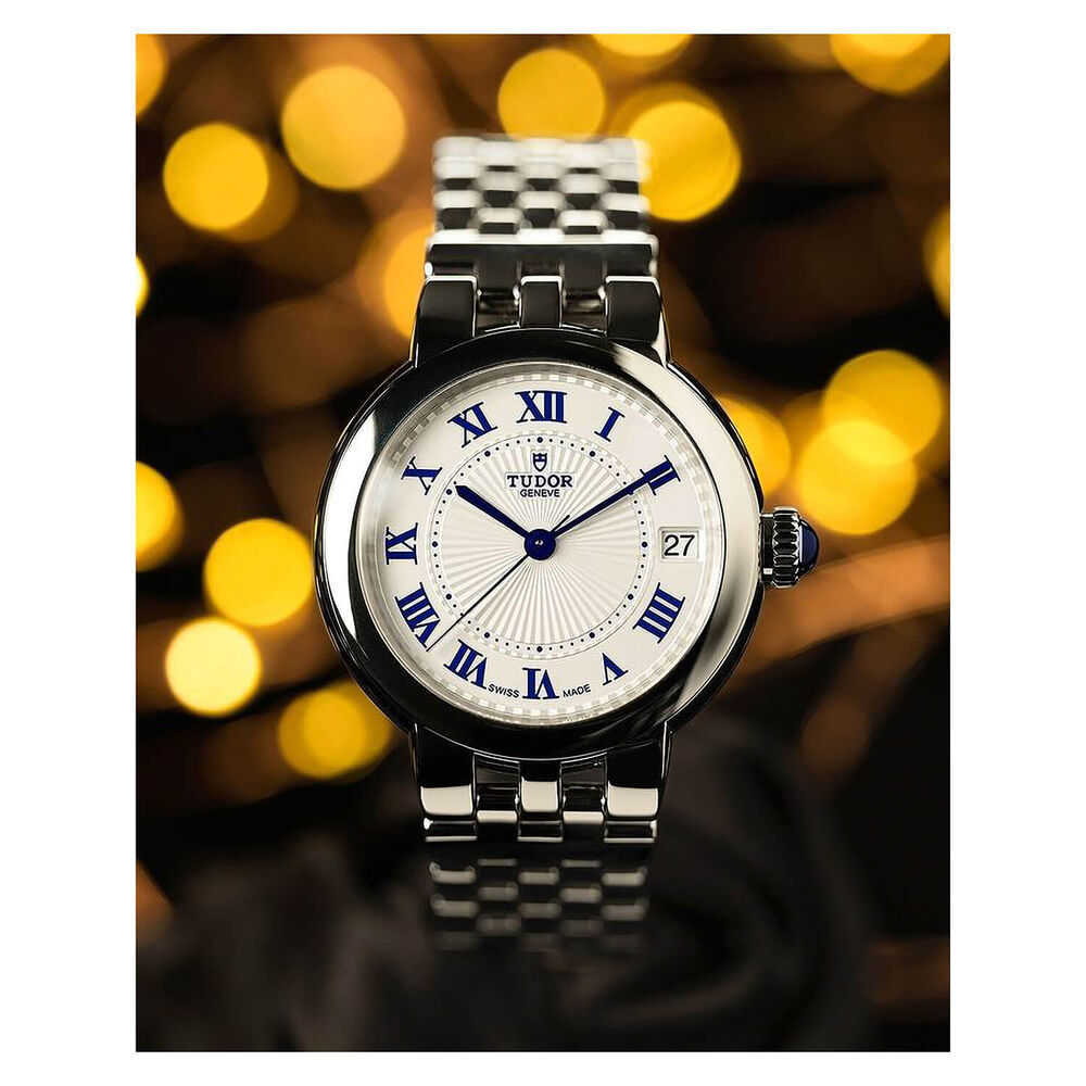 Tudor Clair de Rose Selfwinding Mechanical 30mm Steel Strap Watch image number 5