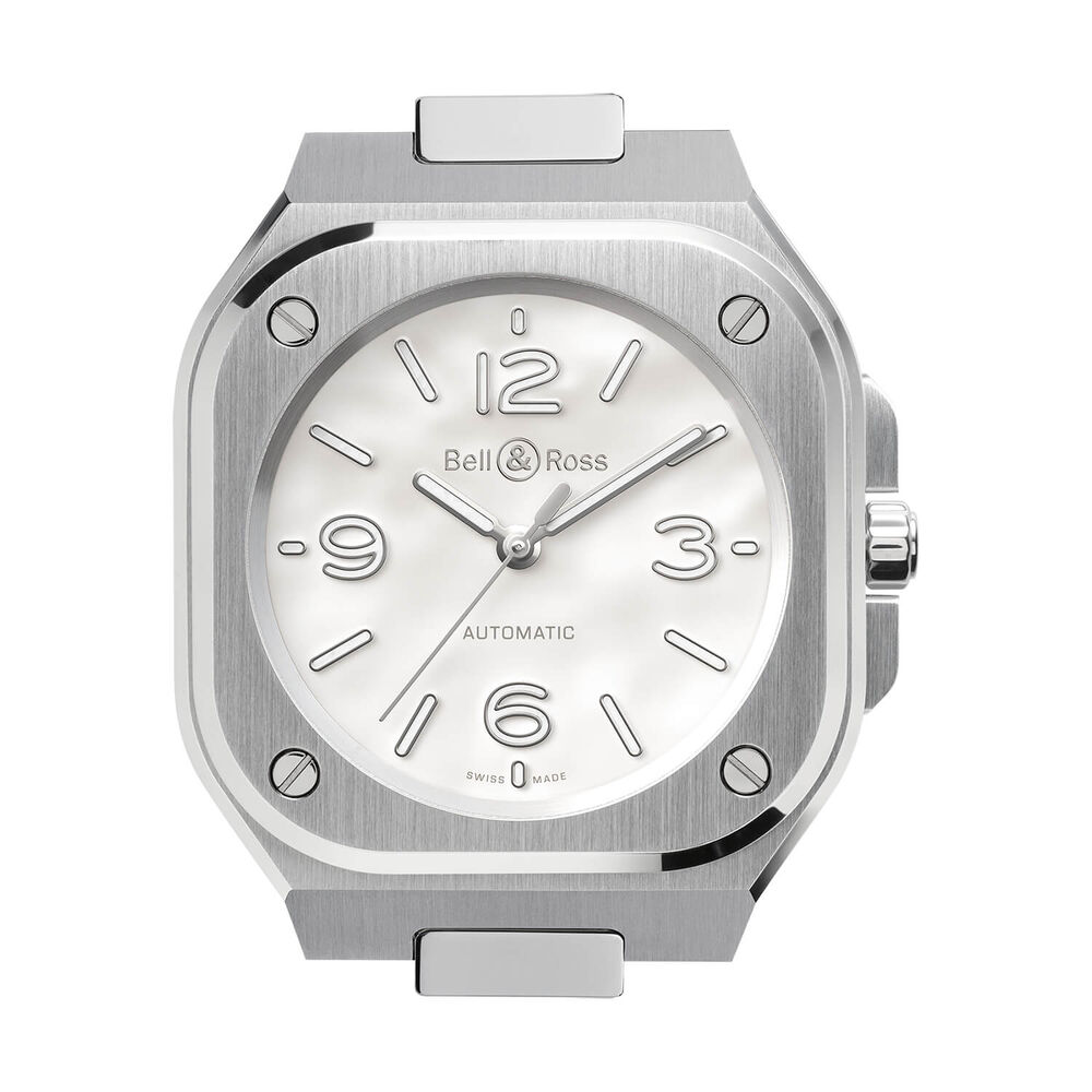 Bell & Ross BR-05 36mm Mother of Pearl Dial Stainless Steel Bracelet Watch