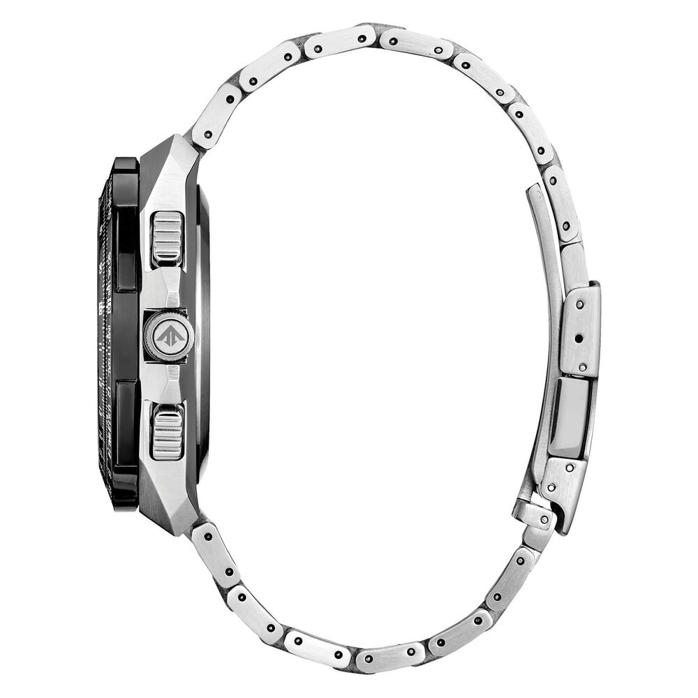 Citizen Eco-Drive Men's Limited Edition Red Arrows Black Dial Steel Bracelet Watch