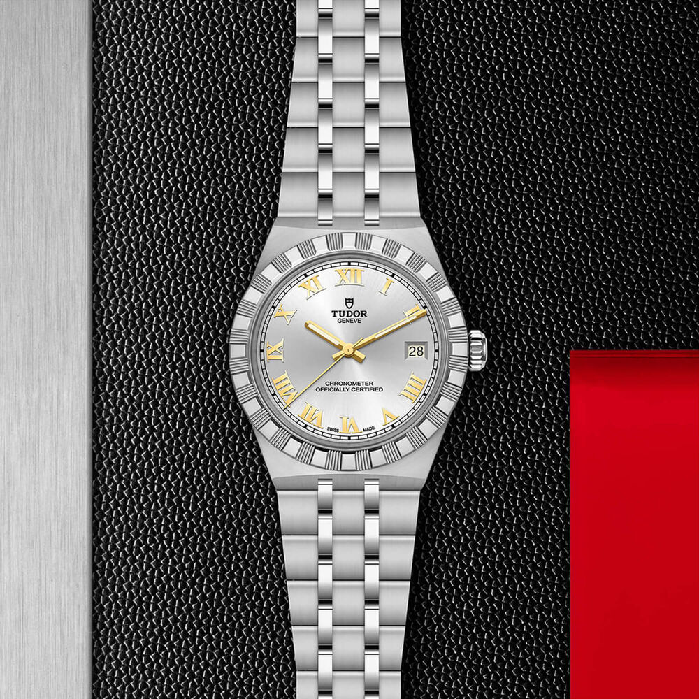TUDOR Royal 36mm Silver Dial Stainless Steel Bracelet Watch