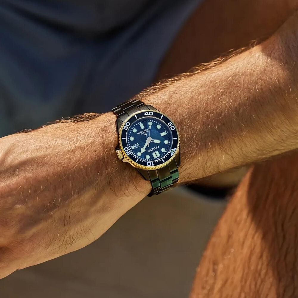 Citizen Promaster Diver Limited Edition 40mm Back Dial Stainless Steel Bracelet Watch