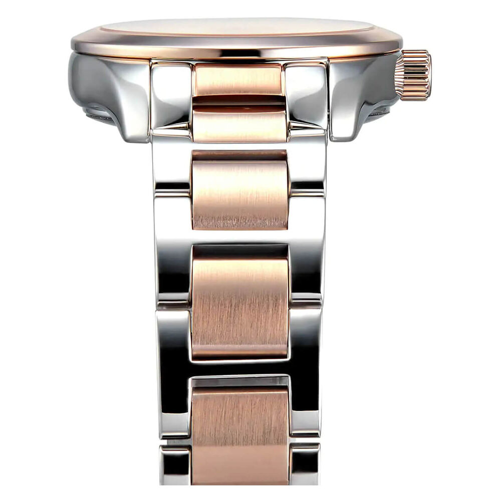 Longines Performance Conquest 29.5mm Silver Dial Rose Gold PVD Bracelet Watch image number 3
