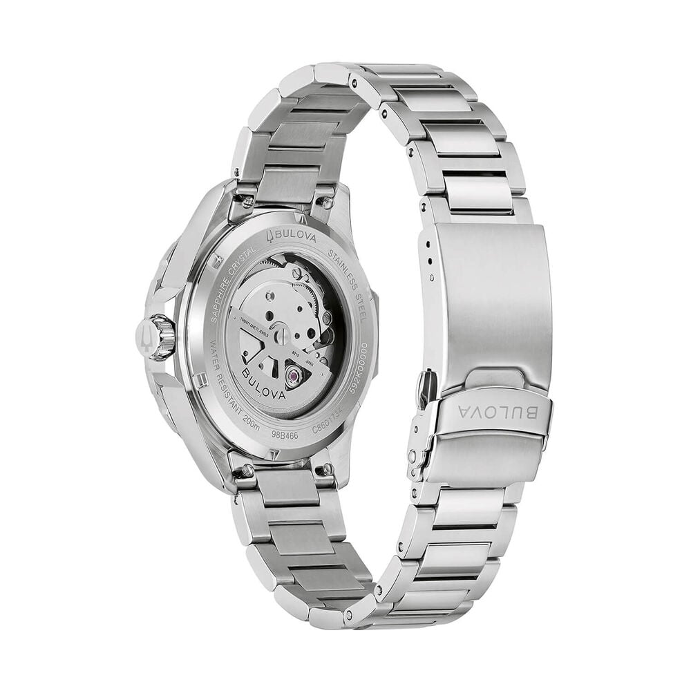 Bulova Marine Star 41mm Blue Dial Stainless Steel Bracelet Watch