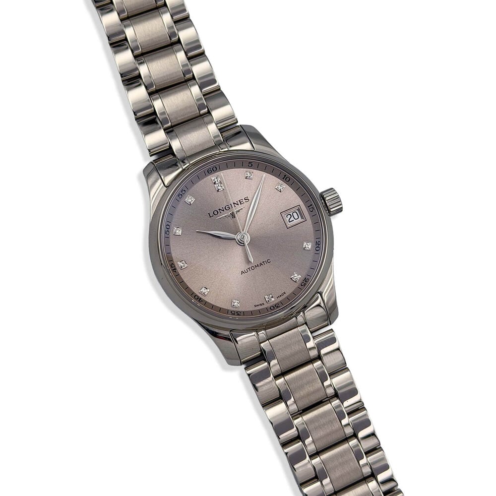 Pre-Owned Longines Master Collection 34mm Beige Dial Bracelet Watch