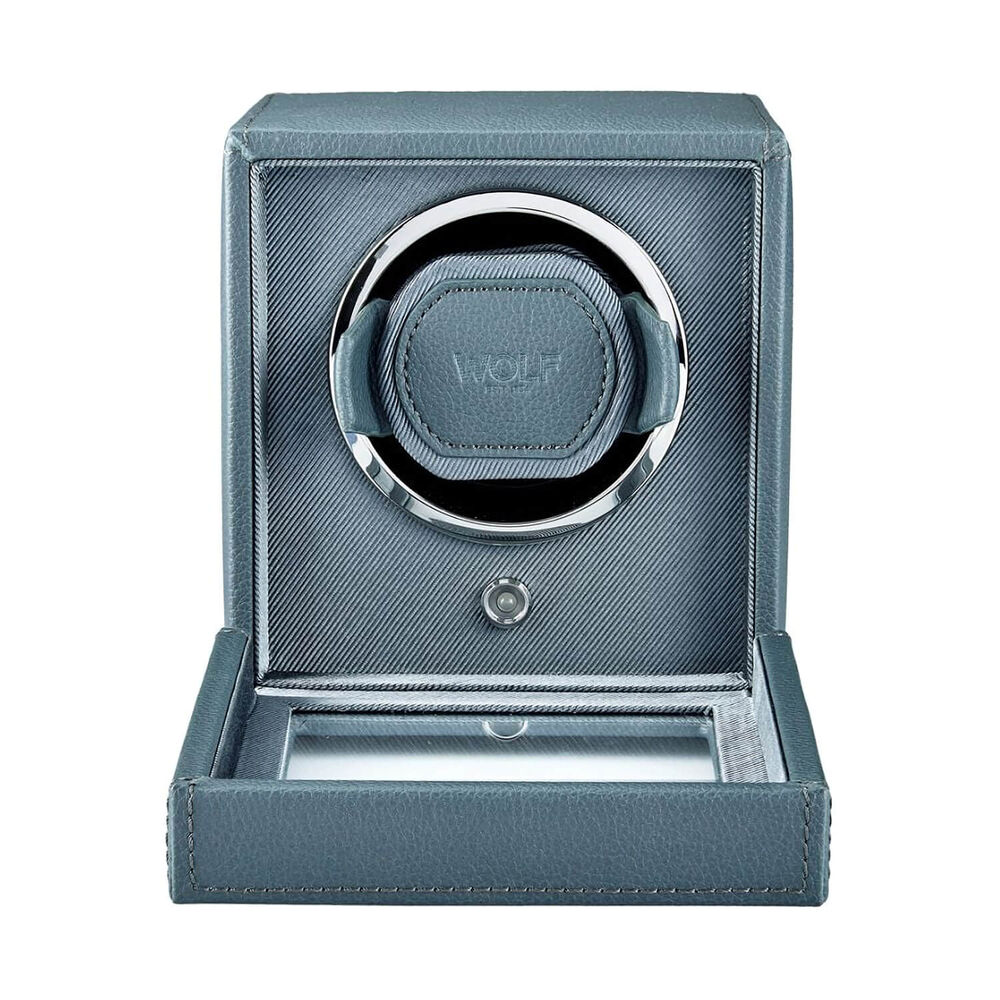 WOLF Cub Future Grey Single Watch Winder With Cover