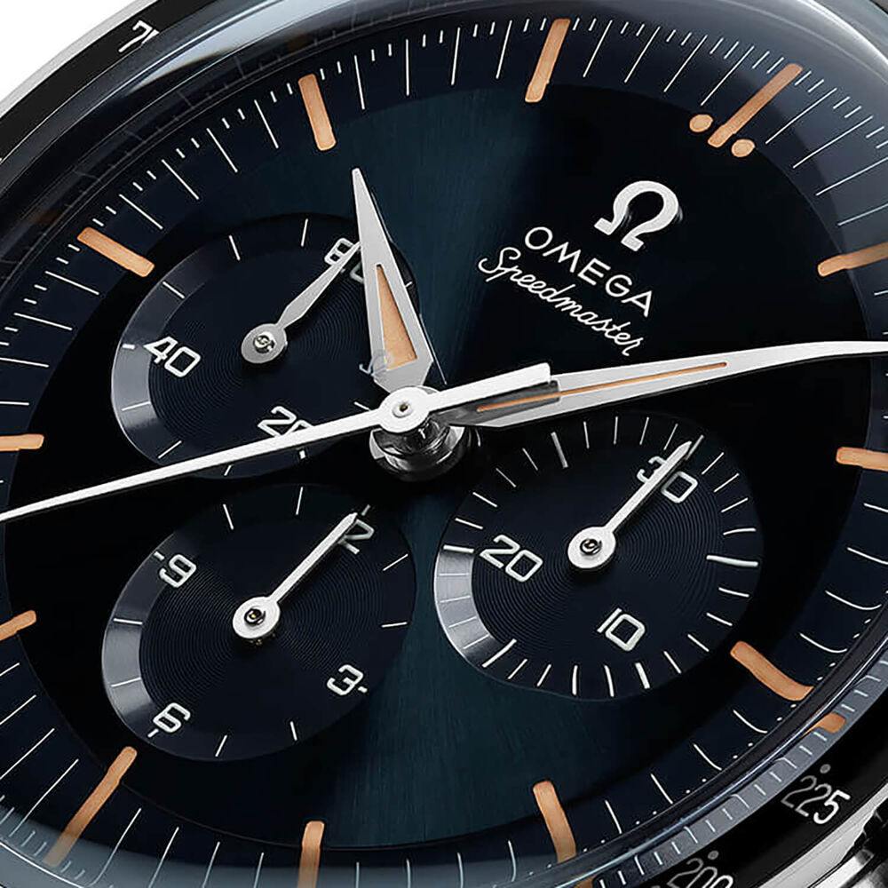 OMEGA Speedmaster Anniversary Series 'First OMEGA in Space’ 39.7mm Dial Steel Bracelet Watch image number 2