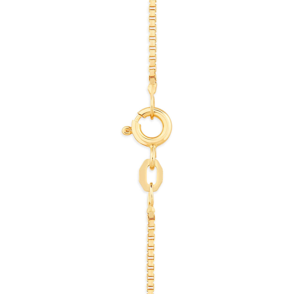 9ct Yellow Gold Venetian Box 22' Chain Necklace image number 1