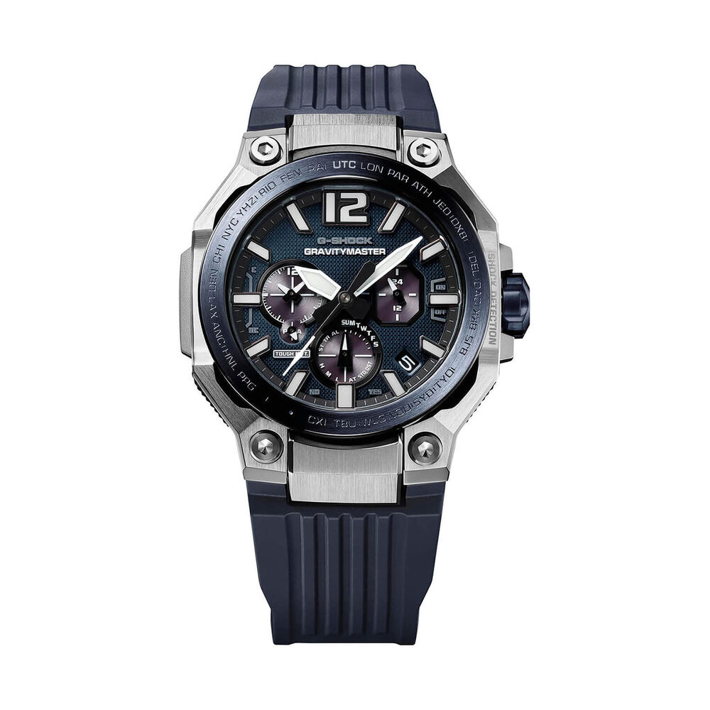 G-SHOCK Master of G Gravitymaster 56.7mm Blue Dial & Blue Strap Watch