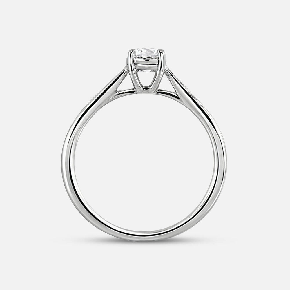 Prism 9ct White Gold 0.33ct Round Brilliant Diamond Solitaire Ring