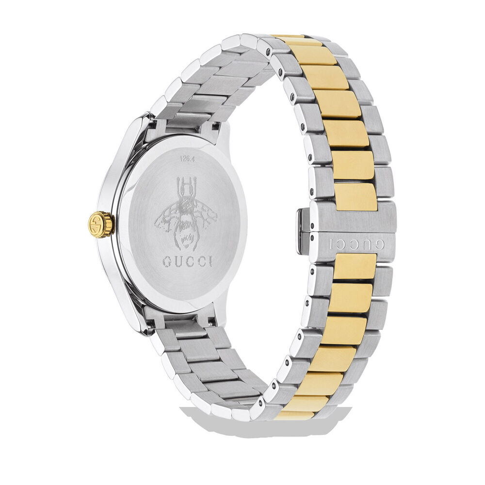 Gucci G-Timeless Snake Two Tone Steel 38mm Unisex Watch image number 2