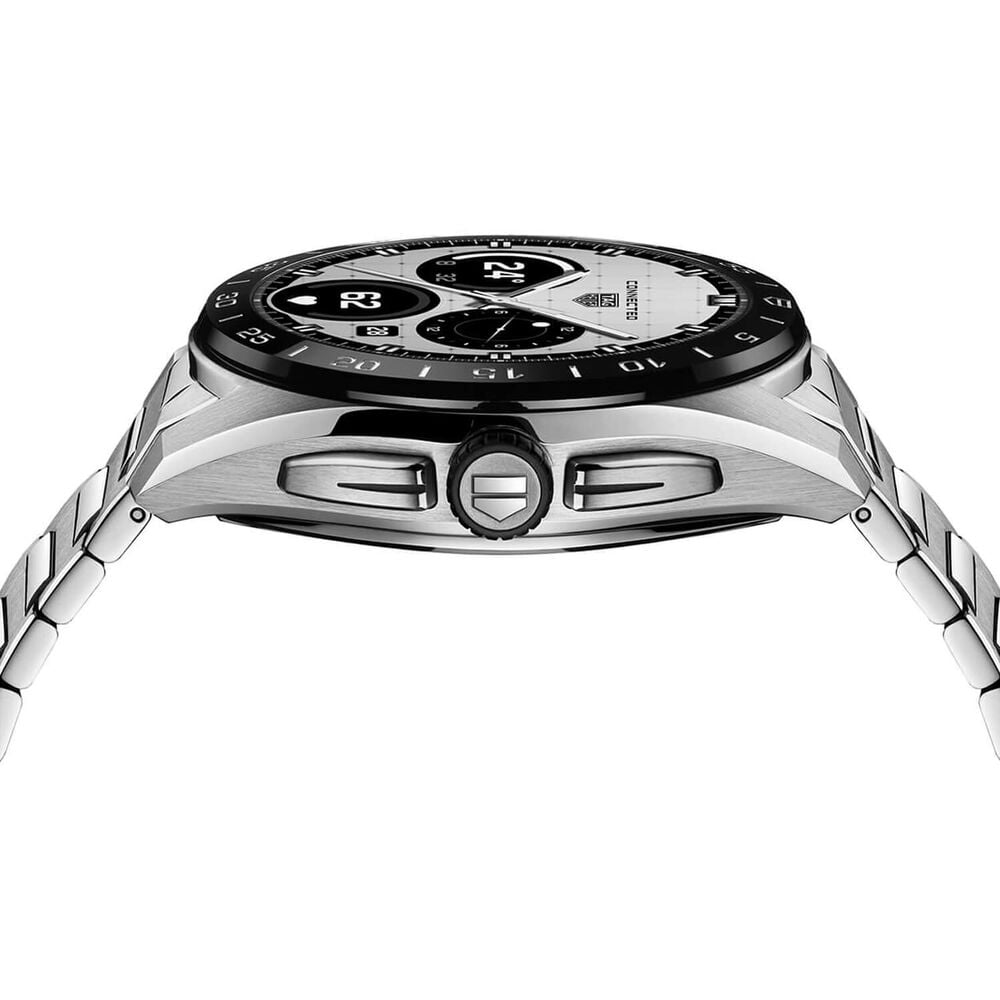 TAG Heuer Connected Calibre E5 45mm Dial Steel Bracelet Watch image number 4