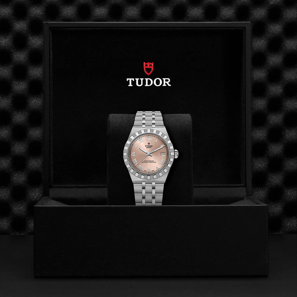TUDOR Royal 36mm Salmon Dial Stainless Steel Bracelet Watch