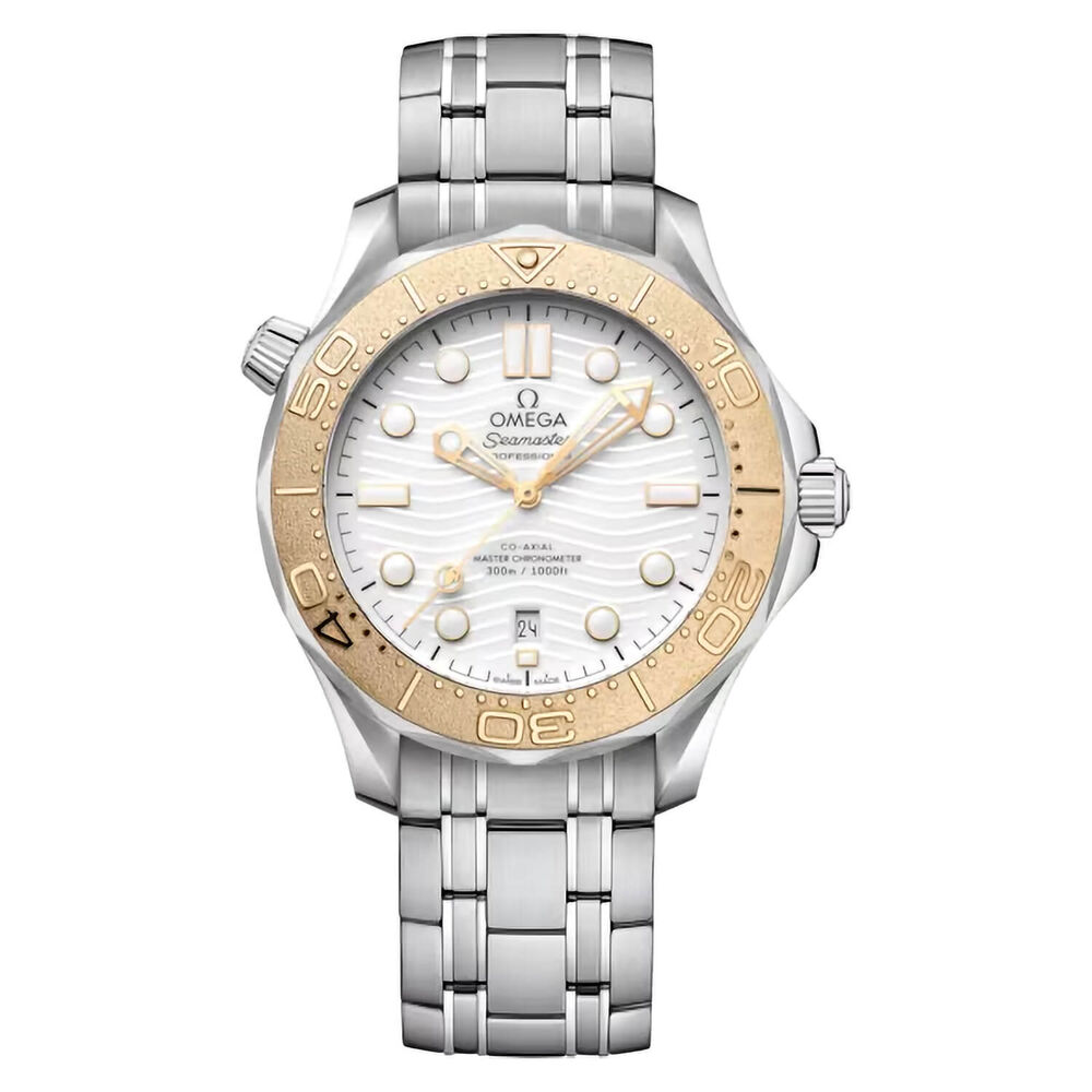 OMEGA Seamaster Diver 300M  Master Chronometer Paris 2024 42mm White Dial Bracelet Watch