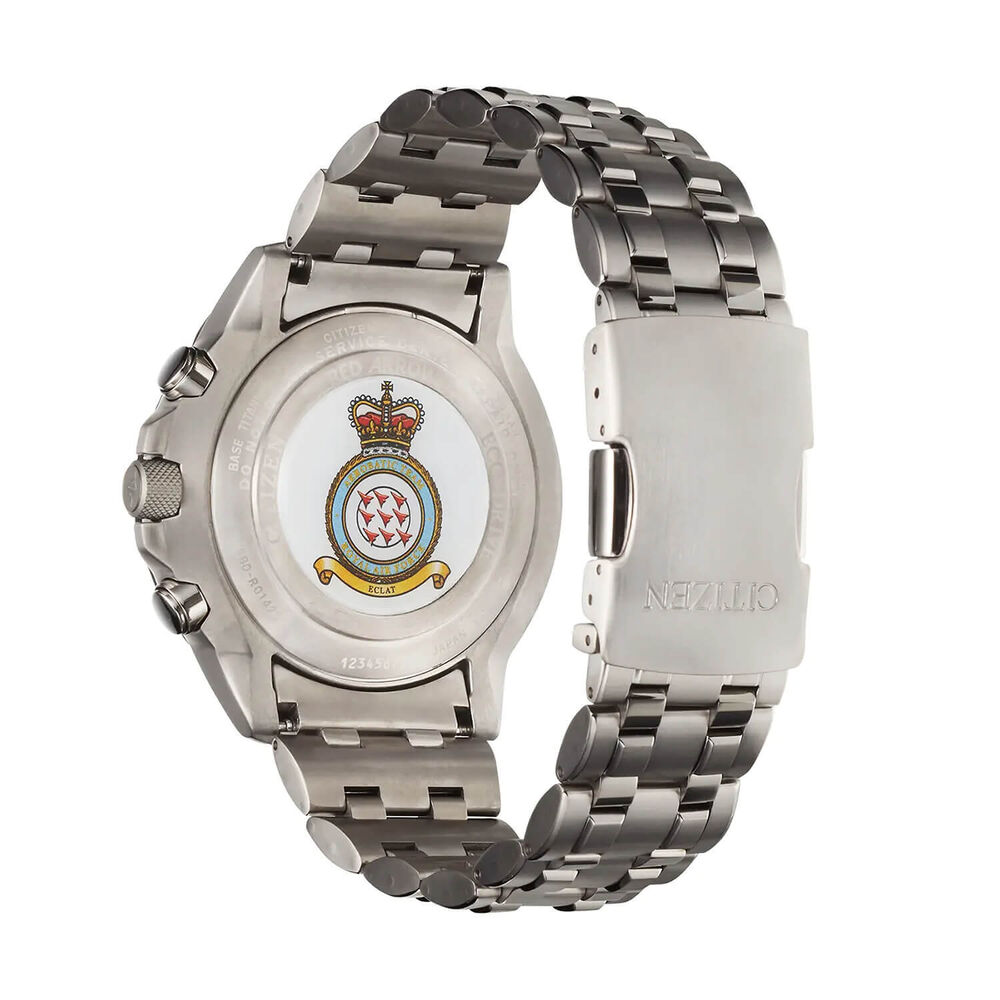 Citizen Red Arrows Skyhawk A.T Super Titanium&trade; 47mm Black Dial Bracelet Watch image number 2