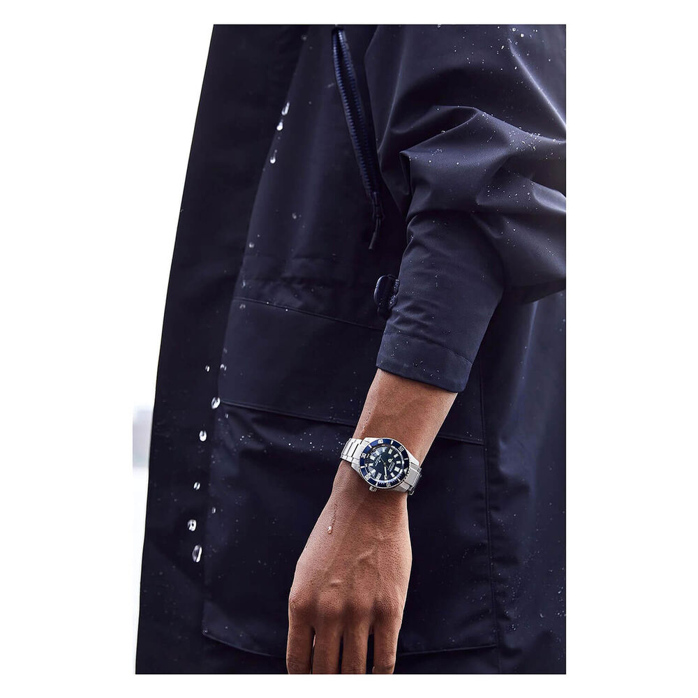 Citizen Promaster Dive 41mm Blue Dial Titanium Bracelet Watch image number 3