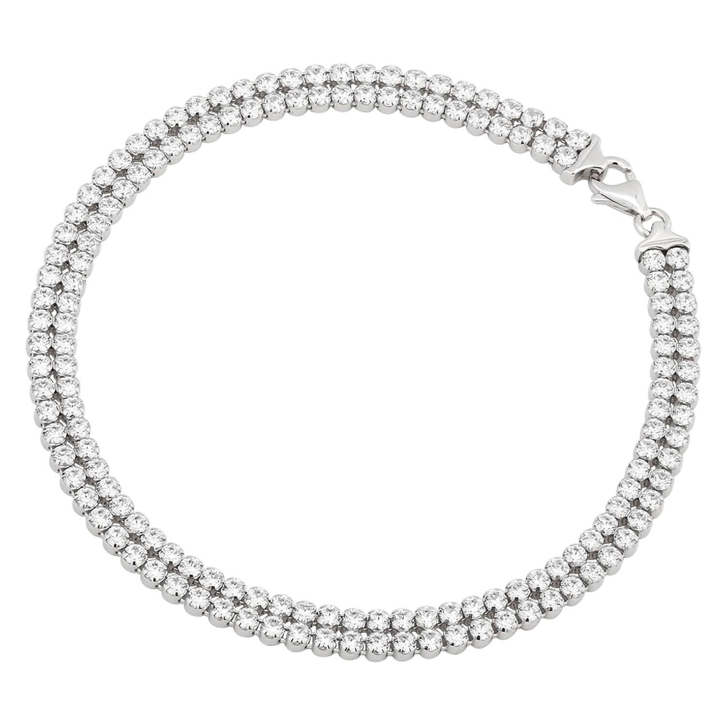 Two row tennis bracelet store