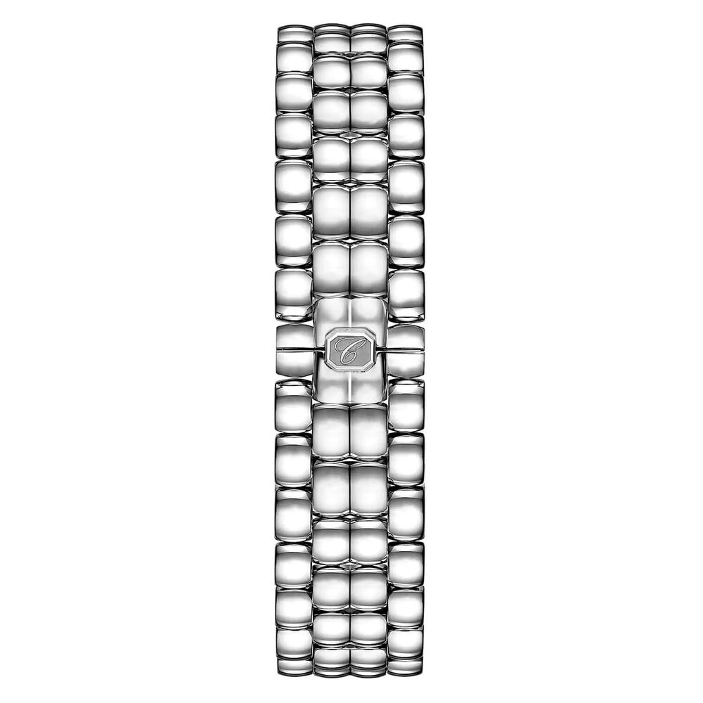 Chopard Happy Sport The First 33mm Silver Toned Dial 0.21ct Diamonds Steel Bracelet Watch