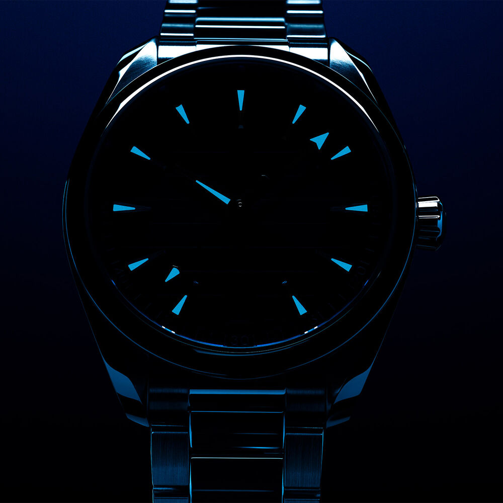 OMEGA Seamaster Aqua Terra 150M 41mm Summer Blue Dial & Rubber Strap Watch image number 6