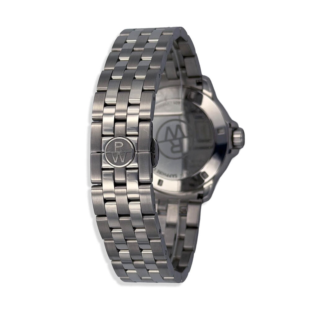 Pre-Owned Raymond Weil Tango Quartz 41mm Blue Dial Steel Watch