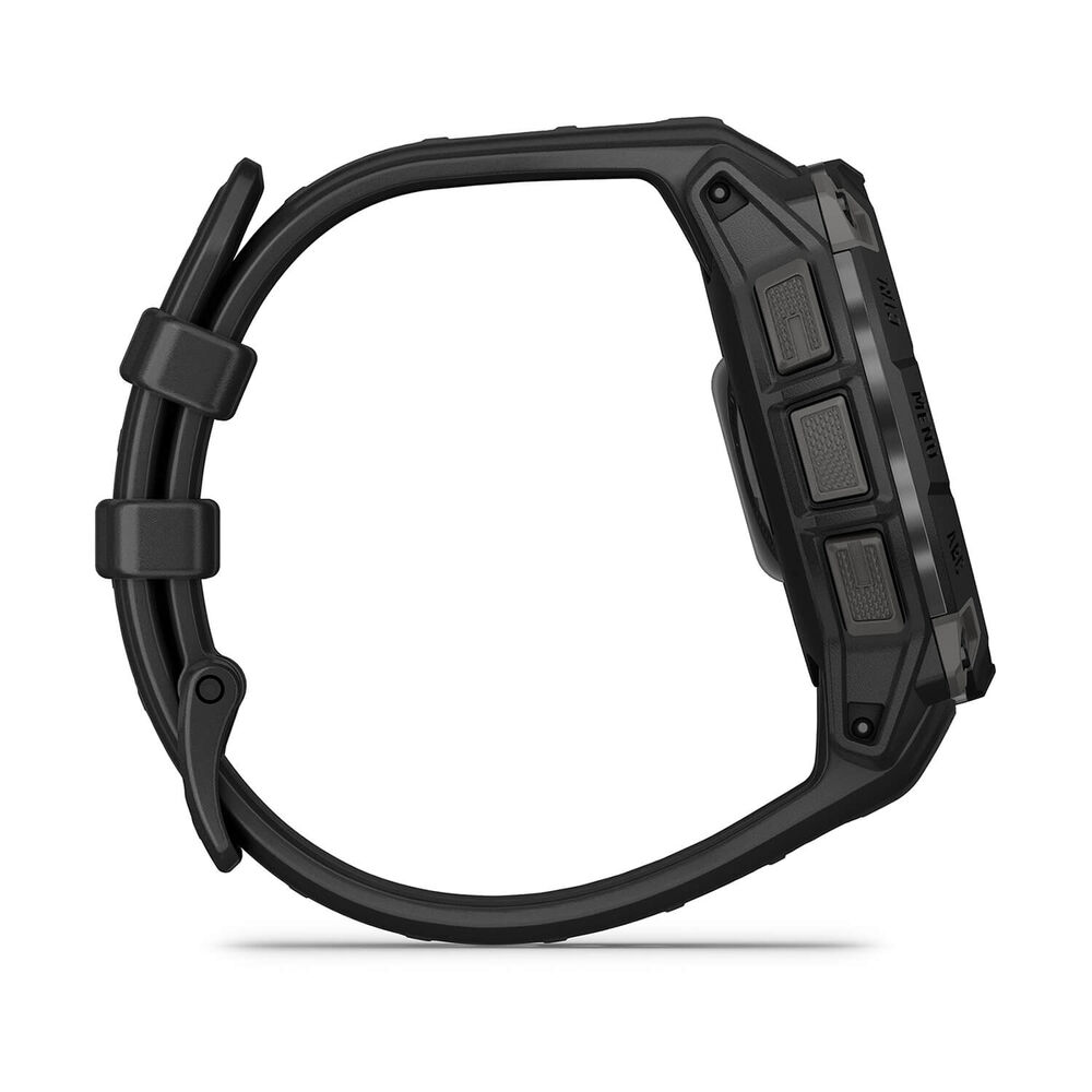 Garmin Instinct 3 AMOLED 45mm Black Bezel & Silicon Strap Watch image number 9