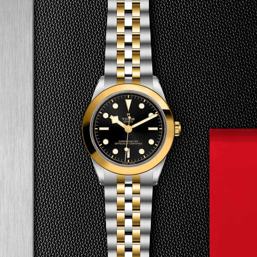 TUDOR Black Bay 39 S&G Black Dial Bracelet Watch image number 4