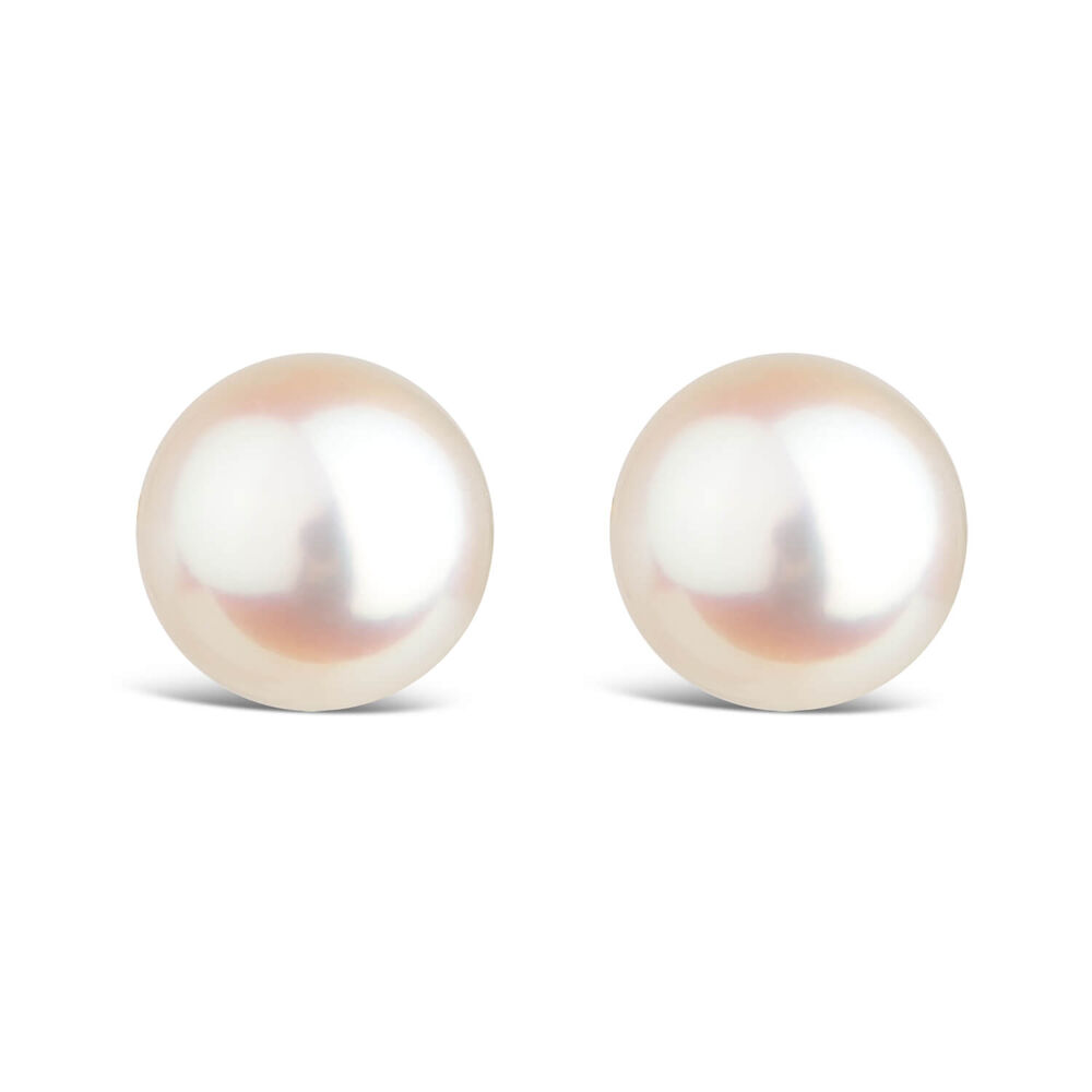 9ct Gold Freshwater Pearl Stud Earrings