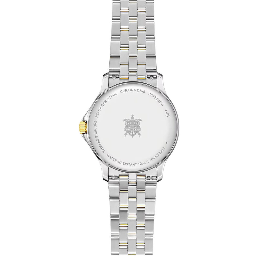 Certina DS-8 Lady 31mm Silver Dial Two Tone Steel Bracelet Watch