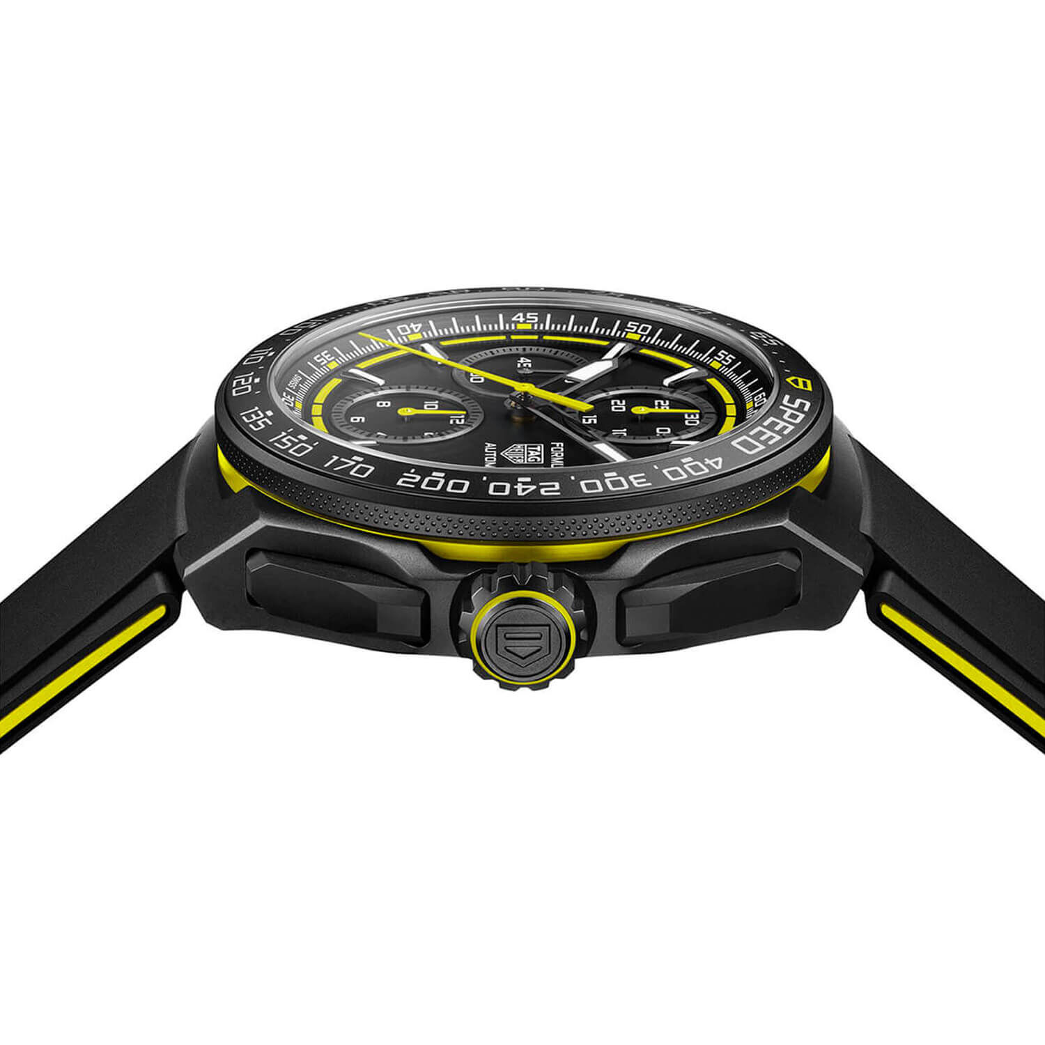 TAG Heuer Formula 1 Chronograph 44mm Black & Yellow Watch