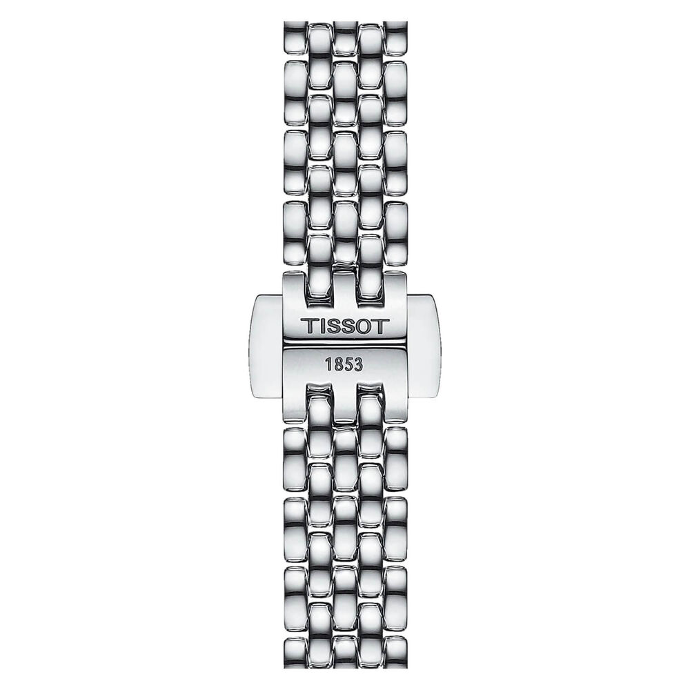 Tissot Lovely 19.5mm White Mother of Pearl Dial Bracelet Watch image number 1