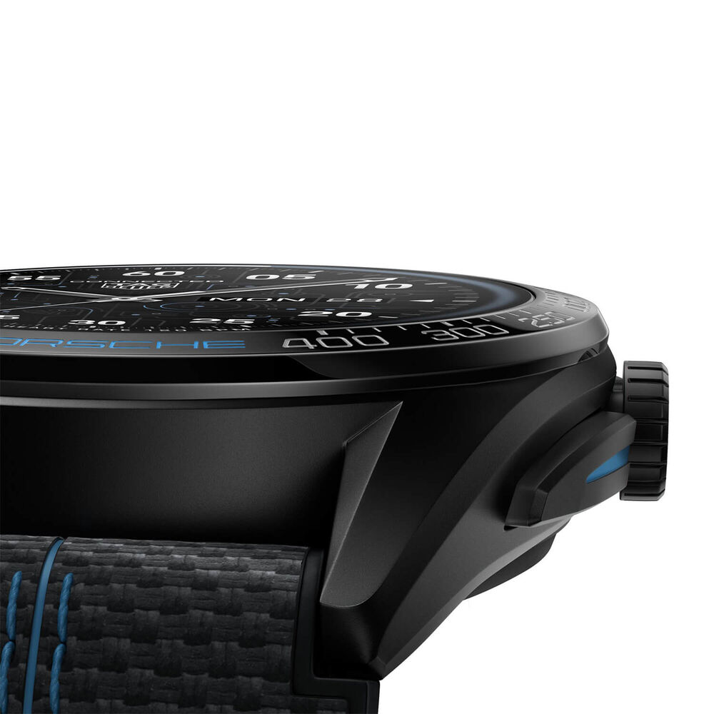 TAG Heuer Connected Calibre E4 Porsche Edition 45mm Black Dial Watch image number 3