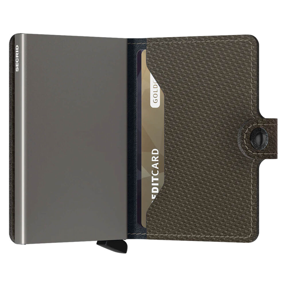 Secrid Carbon Khaki Miniwallet image number 2