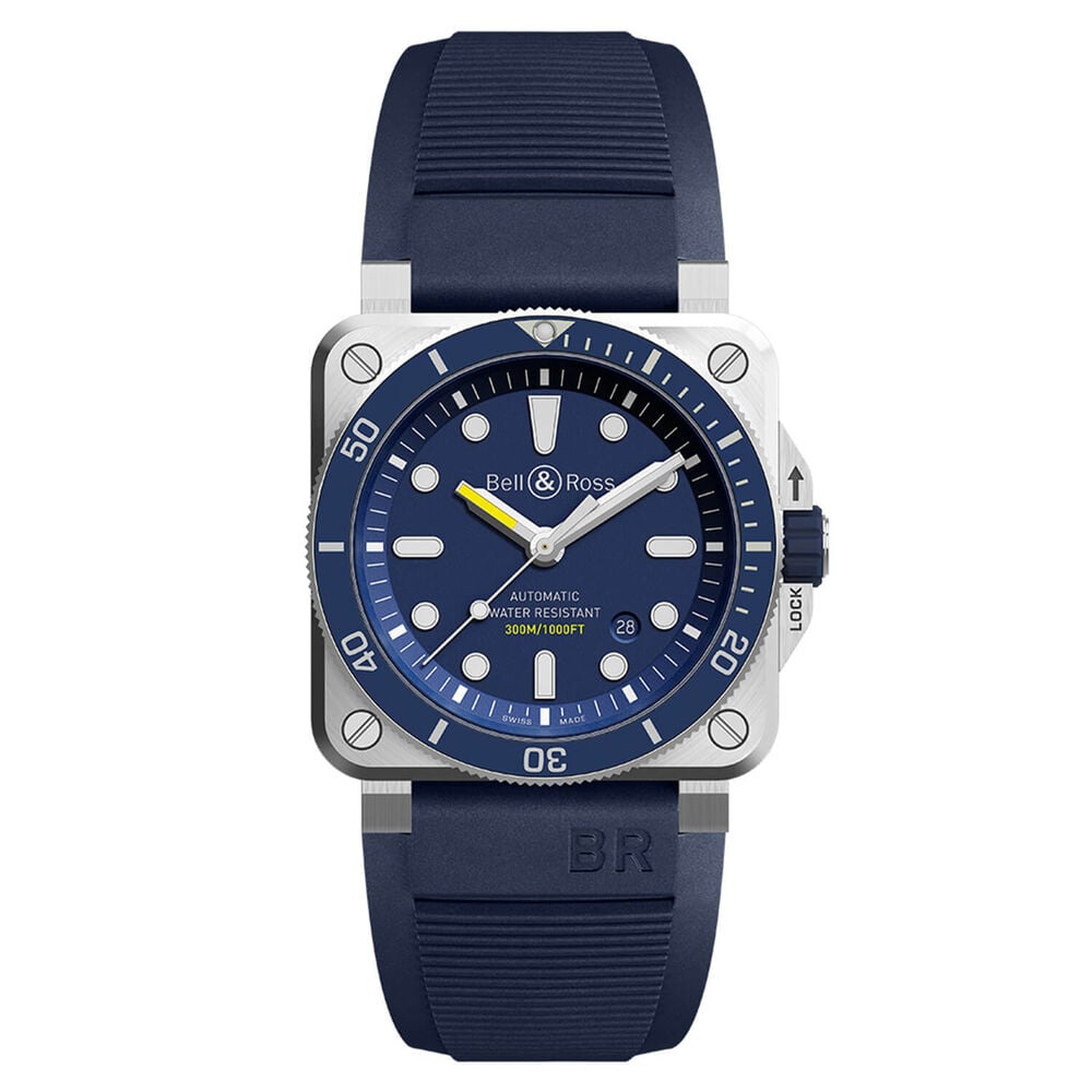 Bell & Ross Br03-92 Diver Blue Mens Instrument Watch