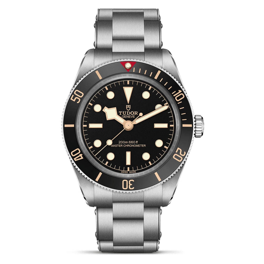 TUDOR Black Bay 58 39mm Black Dial 3-Link Stainless Steel Bracelet Watch