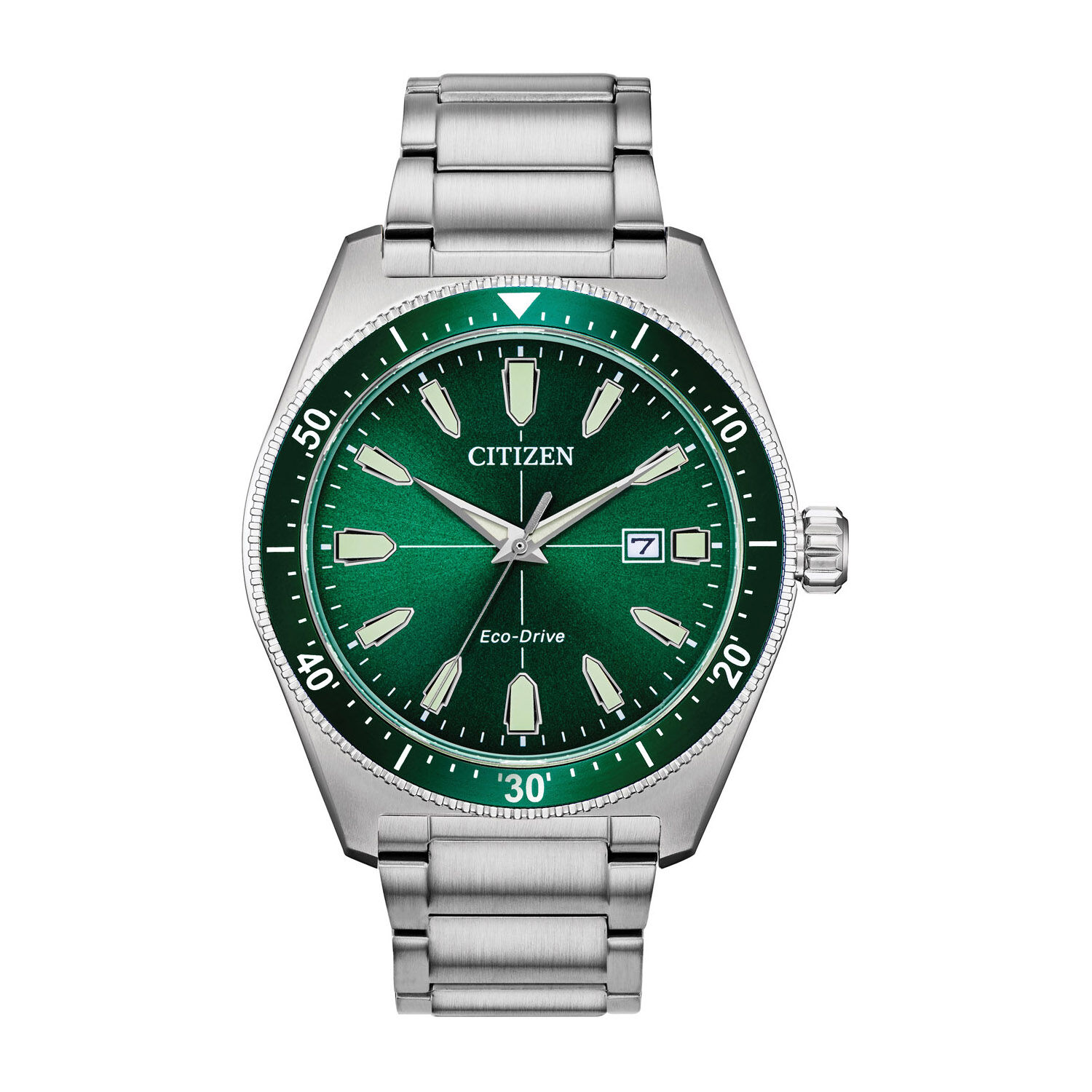 Mens watch online green dial