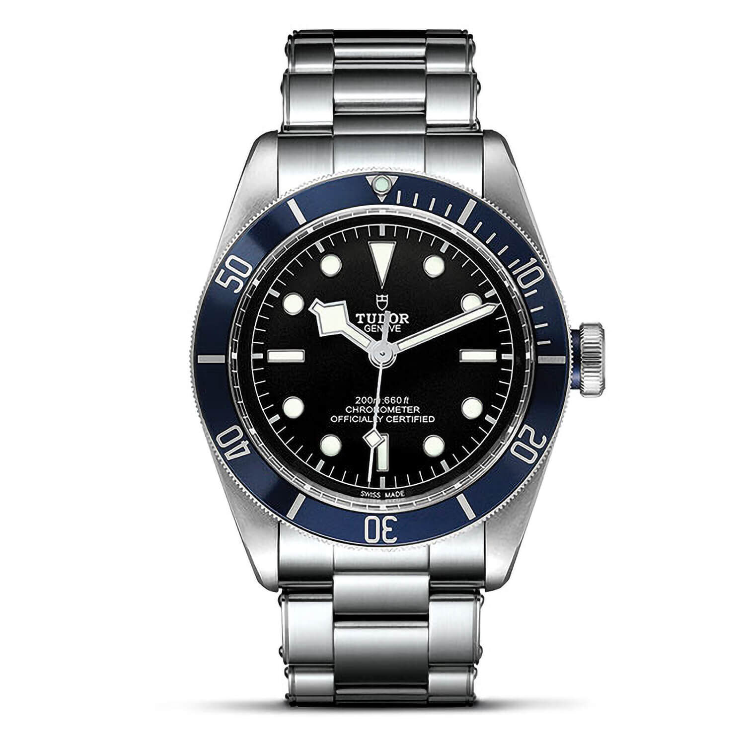TUDOR Heritage Black Bay Navy Blue Bezel Steel Men s Watch
