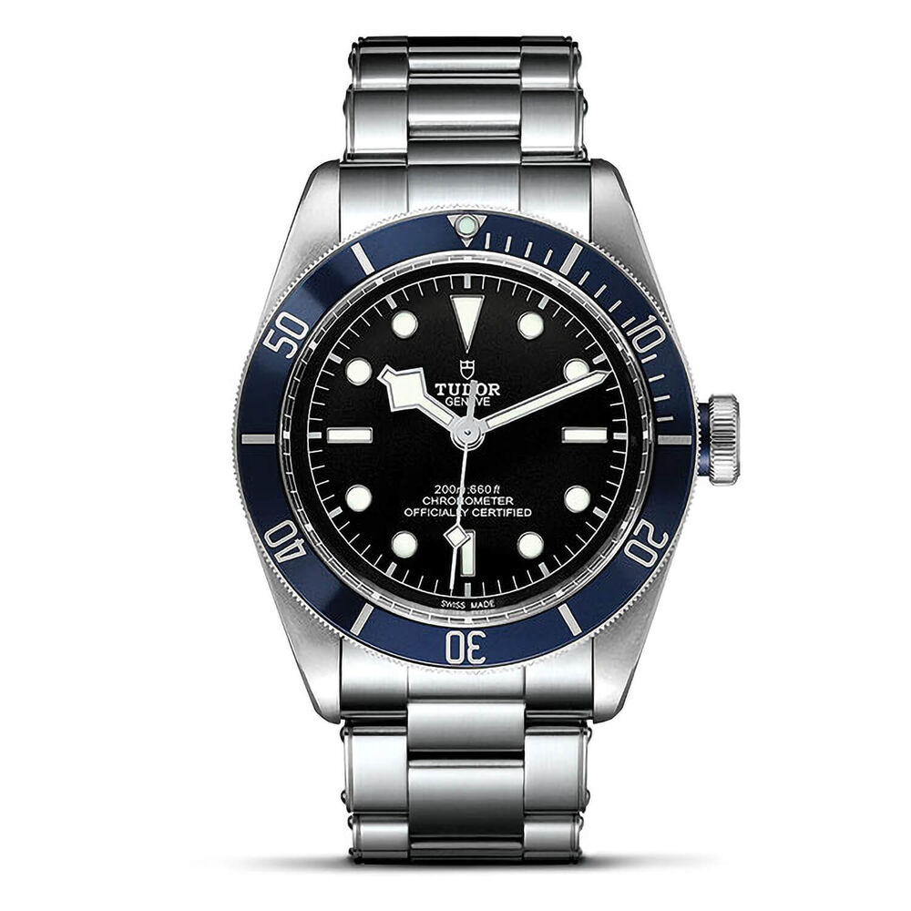 TUDOR Heritage Black Bay Navy-Blue Bezel Steel Men's Watch image number 0