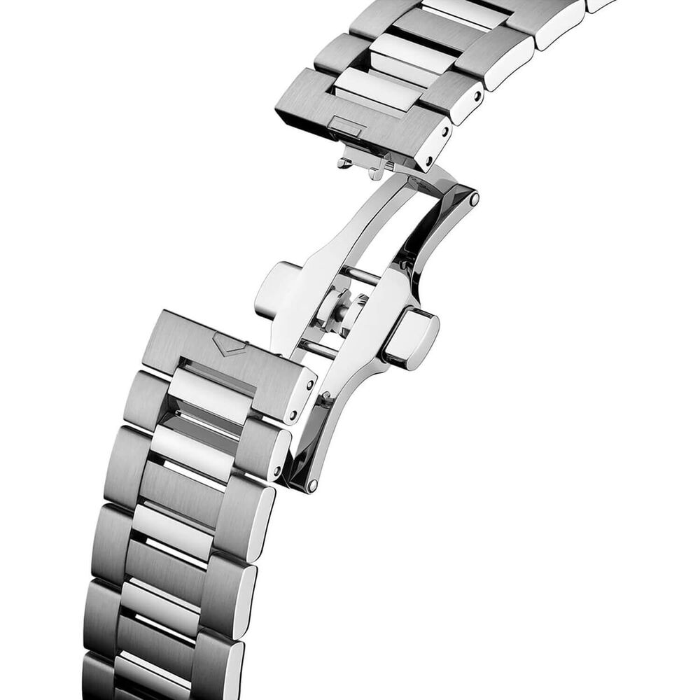 TAG Heuer Carrera Date 41mm Green Teal Dial Stainless Steel Bracelet Watch image number 5