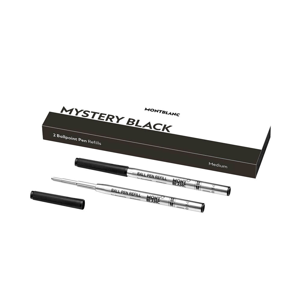 Montblanc Mystery Black Two Medium Ballpoint Pen Refills image number 0