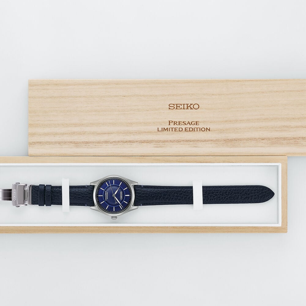 Seiko 145th Anniversary Presage Classic Series Limited Edition 'Arita' Leather Strap Watch