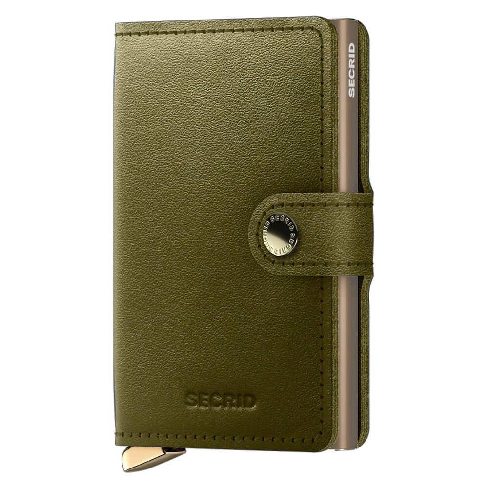 Secrid Dusk Olive Green Vegetable Tanned Miniwallet