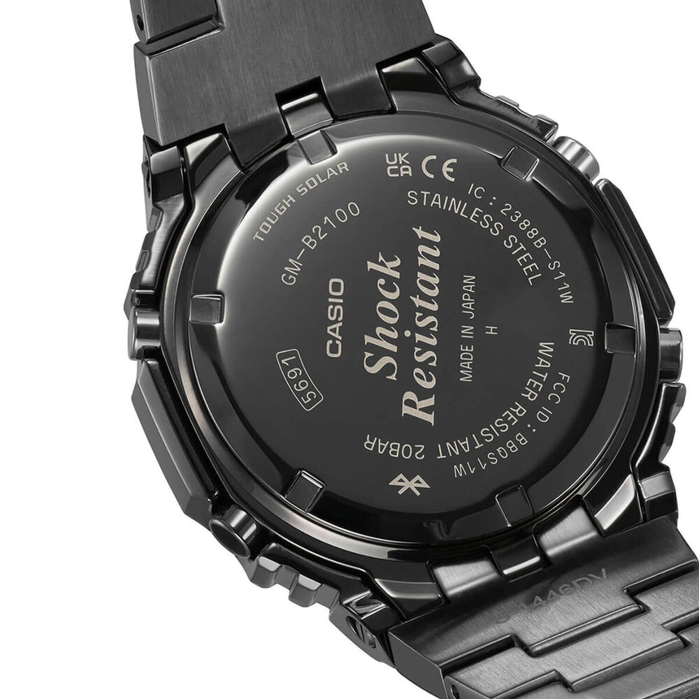 G-SHOCK Full Metal 49.8mm Dial Black Ion Plated Steel Bracelet Watch image number 4