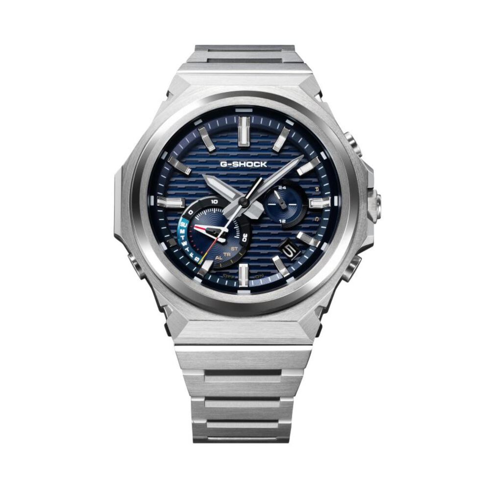 G-SHOCK G-STEEL 46.9mm Blue Dial Stainless Steel Bracelet Watch image number 1