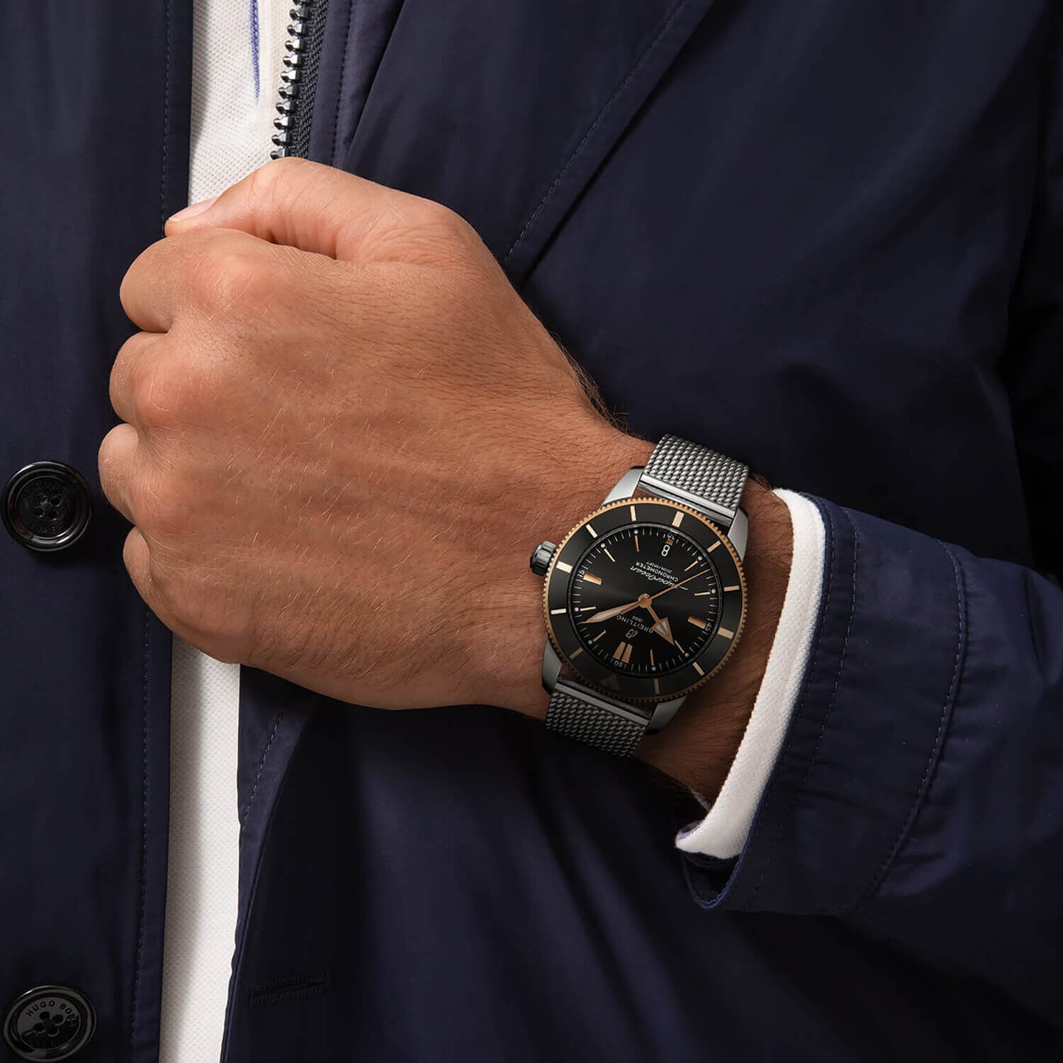 Superocean heritage rose gold sales