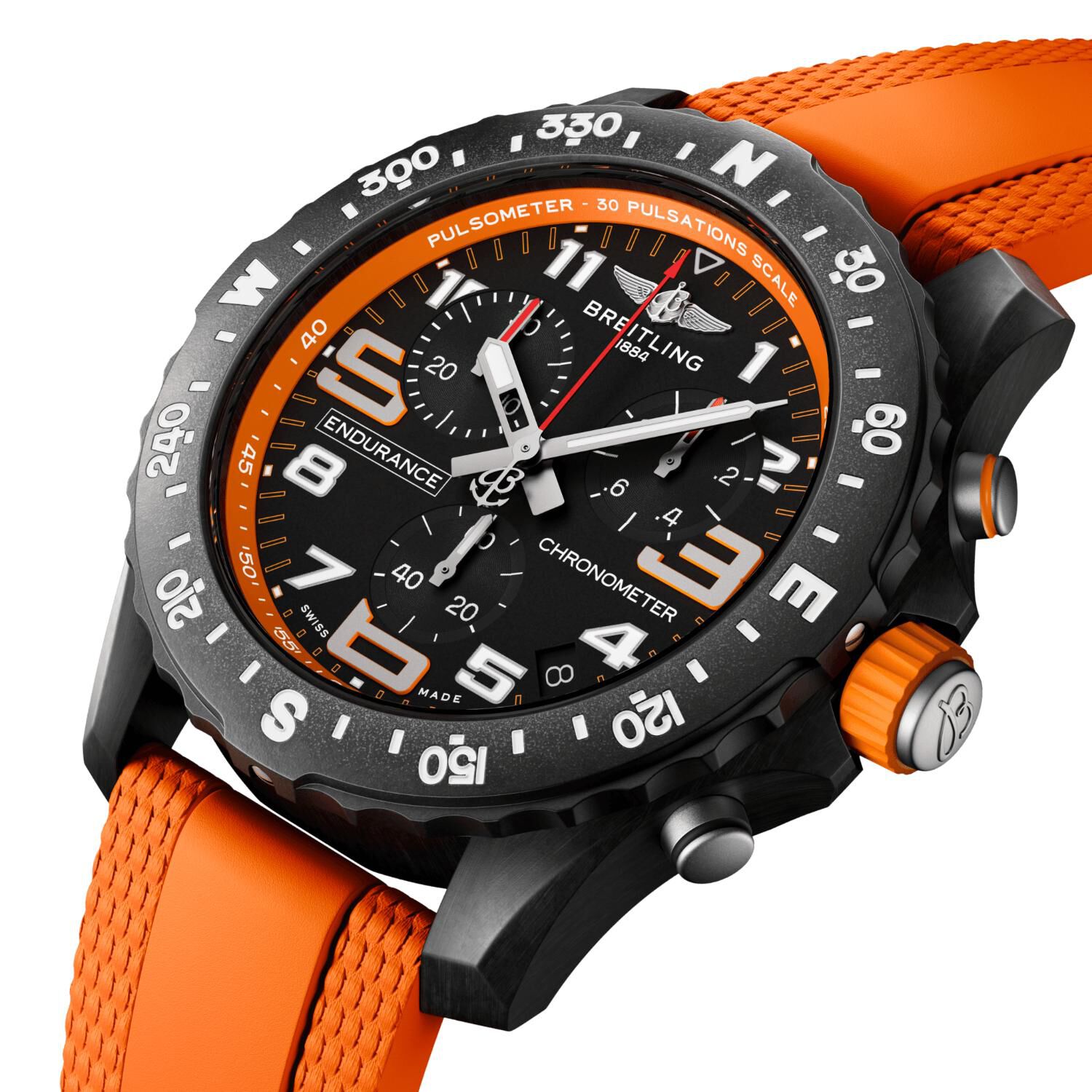 Breitling diver pro 2 rubber strap online
